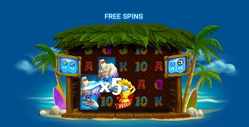 乘风破浪,热血冲浪——《冲浪区》开启你的潮流冒险! 5 免费旋转